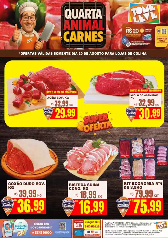 Catálogo Tome Leve | Melhores ofertas para compradores econômicos | 2025-08-20T00:00:00.000Z - 2025-08-20T00:00:00.000Z