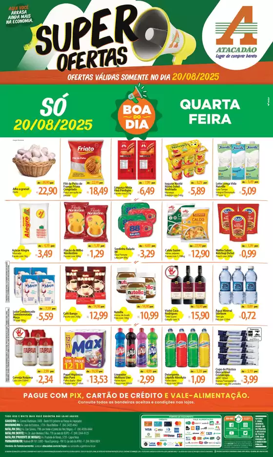 Novas ofertas para descobrir