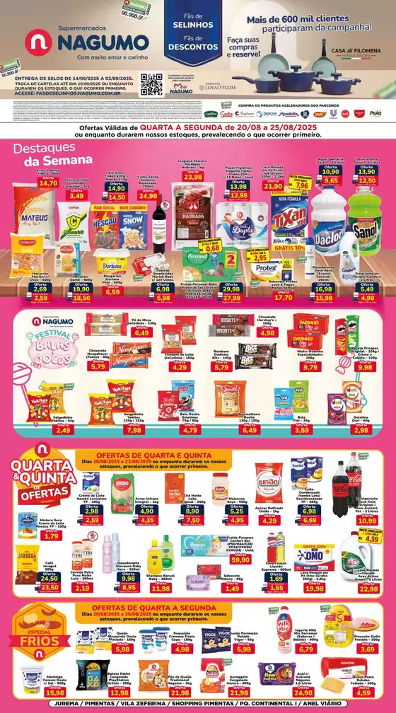Catálogo Nagumo em Crateús | Ofertas para caçadores de pechinchas | 2025-08-20T00:00:00.000Z - 2025-08-25T00:00:00.000Z