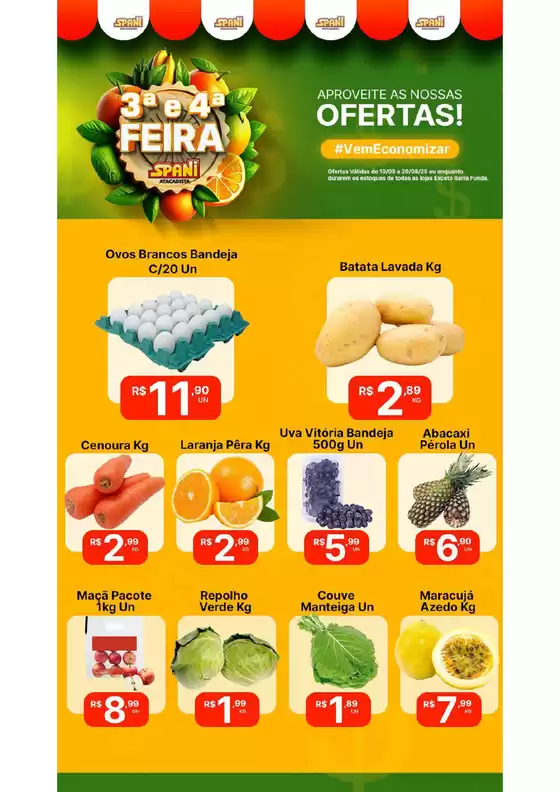 Catálogo Spani Atacadista em Paulínia | Melhores ofertas para todos os caçadores de pechinchas | 2025-08-20T00:00:00.000Z - 2025-08-21T00:00:00.000Z