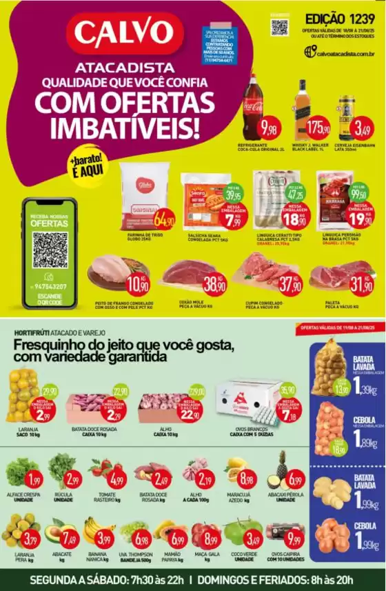 Catálogo Calvo Atacadista em Nanuque | Ofertas Calvo Atacadista | 2025-08-18T00:00:00.000Z - 2025-08-21T00:00:00.000Z