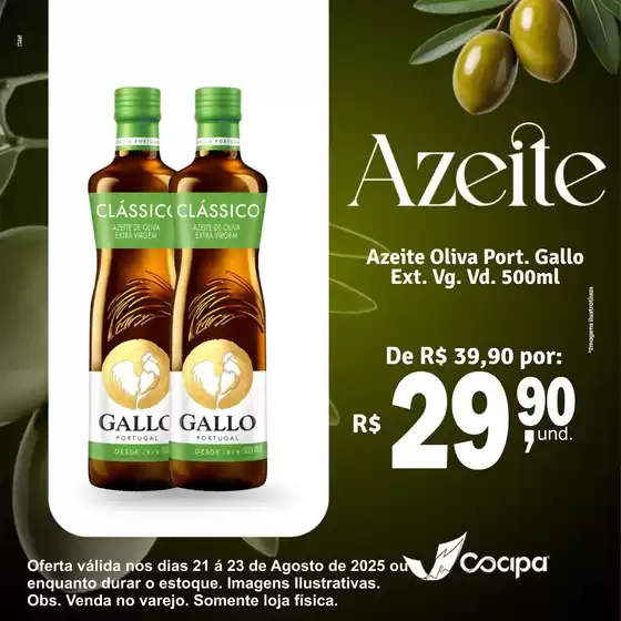 Catálogo Cocipa em Uruaçu | Ampla seleção de ofertas | 2025-08-21T00:00:00.000Z - 2025-08-23T00:00:00.000Z