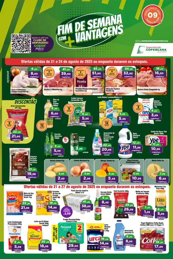 Catálogo Copercana em Estreito | Ofertas para caçadores de pechinchas | 2025-08-21T00:00:00.000Z - 2025-08-24T00:00:00.000Z