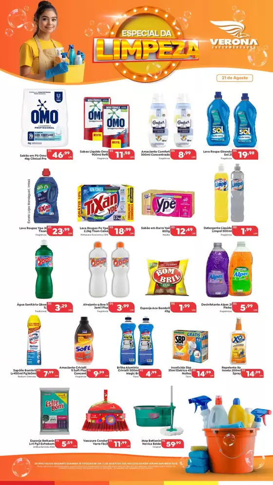 Catálogo Verona Supermercados em Uruaçu | Melhores ofertas para todos os clientes | 2025-08-21T00:00:00.000Z - 2025-08-21T00:00:00.000Z