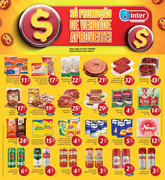 Catálogo Supermercados Intercontinental em Euclides da Cunha | Ofertas Supermercados Intercontinental | 2025-08-21T00:00:00.000Z - 2025-08-27T00:00:00.000Z