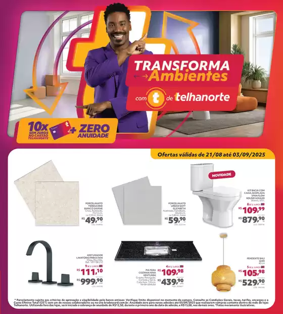 Catálogo Telhanorte em Palmeira | Nossas melhores ofertas para você | 2025-08-21T00:00:00.000Z - 2025-09-03T00:00:00.000Z