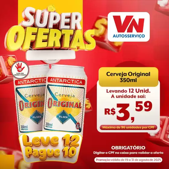 Catálogo VN Autosserviço em Estreito | Ofertas exclusivas | 2025-08-19T00:00:00.000Z - 2025-08-31T00:00:00.000Z