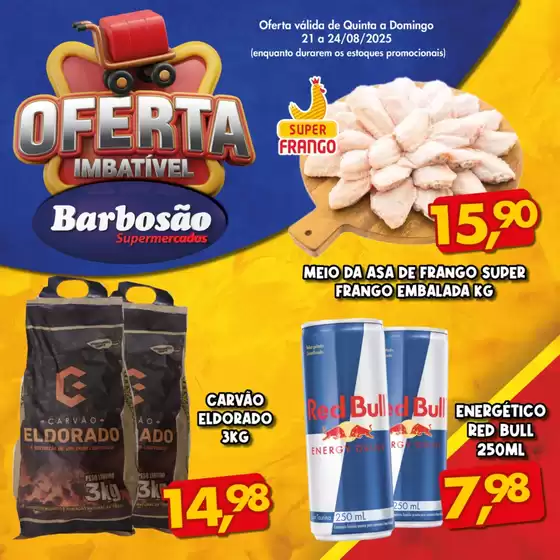 Catálogo Barbosão Extra Supermercados em Estreito | Ofertas Barbosão Extra Supermercados | 2025-08-21T00:00:00.000Z - 2025-08-24T00:00:00.000Z