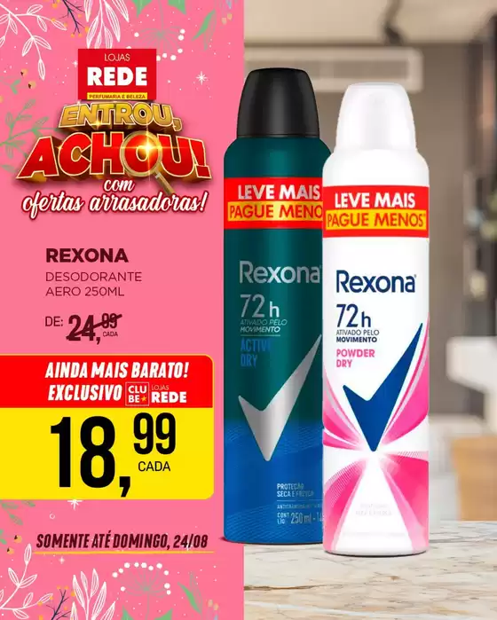 Catálogo Lojas Rede em Conceição do Coité | Melhores ofertas para todos os clientes | 2025-08-21T00:00:00.000Z - 2025-08-24T00:00:00.000Z