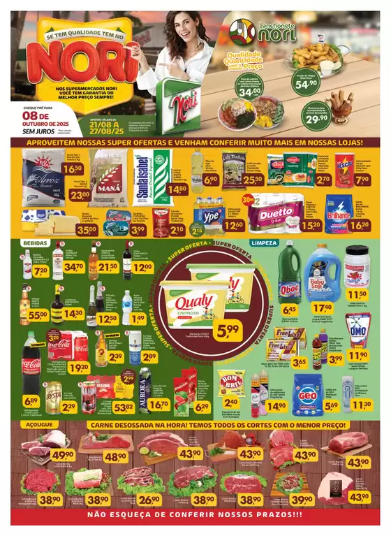 Catálogo Supermercados Nori em Itambacuri | Encarte Supermercados Nori | 2025-08-21T00:00:00.000Z - 2025-08-27T00:00:00.000Z