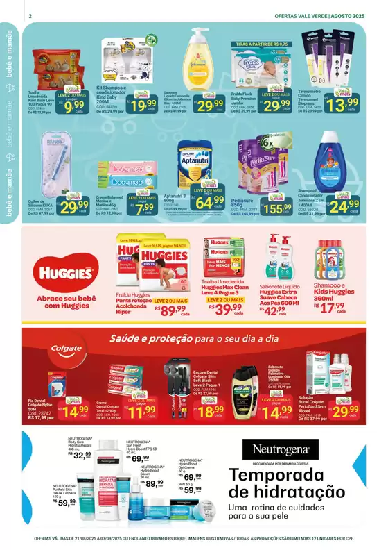 Ofertas especiais atraentes para todos