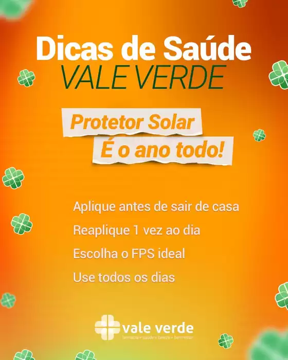 Encarte Farmácias Vale Verde