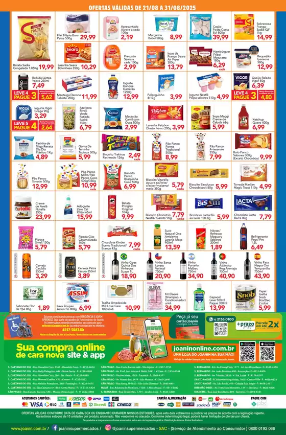 Encarte Supermercados Joanin
