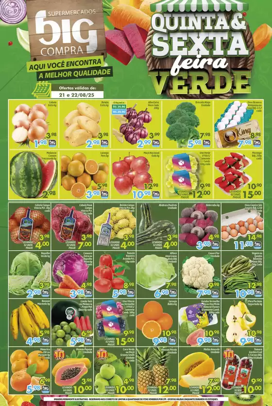 Catálogo Supermercados Big Compra em Franca | Nossas melhores pechinchas | 2025-08-21T00:00:00.000Z - 2025-08-22T00:00:00.000Z
