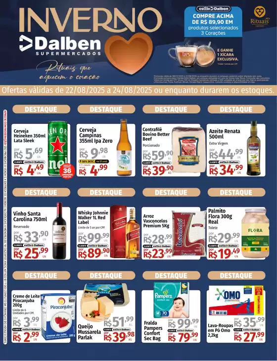 Catálogo Supermercado Dalben em Campinas | Fim de Semana | 2025-08-22T00:00:00.000Z - 2025-08-24T00:00:00.000Z