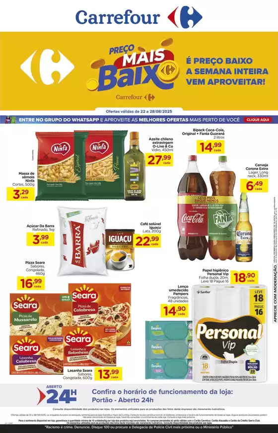 Ofertas exclusivas para nossos clientes