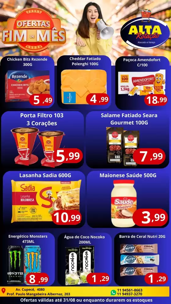 Catálogo Alta Rotação Atacadista em Jundiaí | Ofertas Fim De Mês | 2025-08-25T00:00:00.000Z - 2025-08-31T00:00:00.000Z