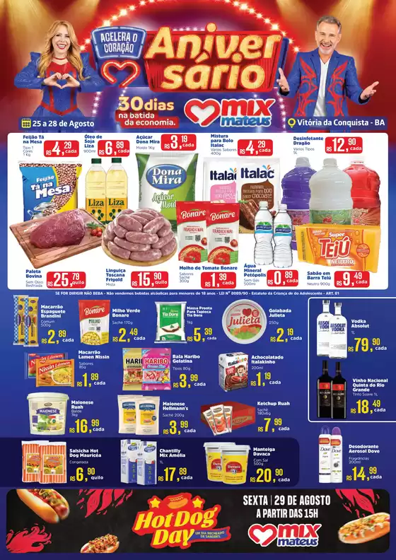 Descontos e promoções