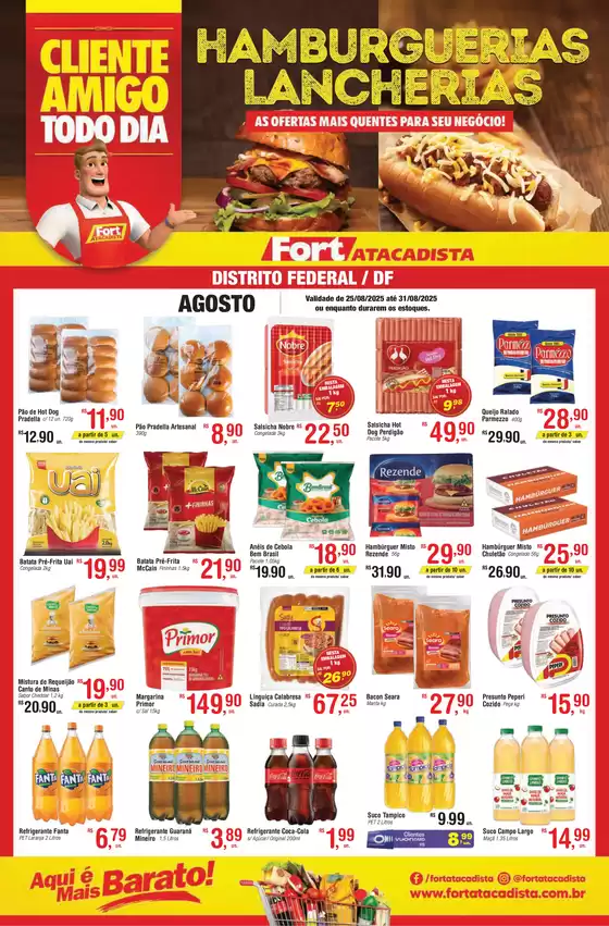 Catálogo Fort Atacadista em Brasília | DF Fort Food Dougueiro Hamburgueria 25 a 31 AGO 25 DF | 2025-08-25T00:00:00.000Z - 2025-08-31T00:00:00.000Z
