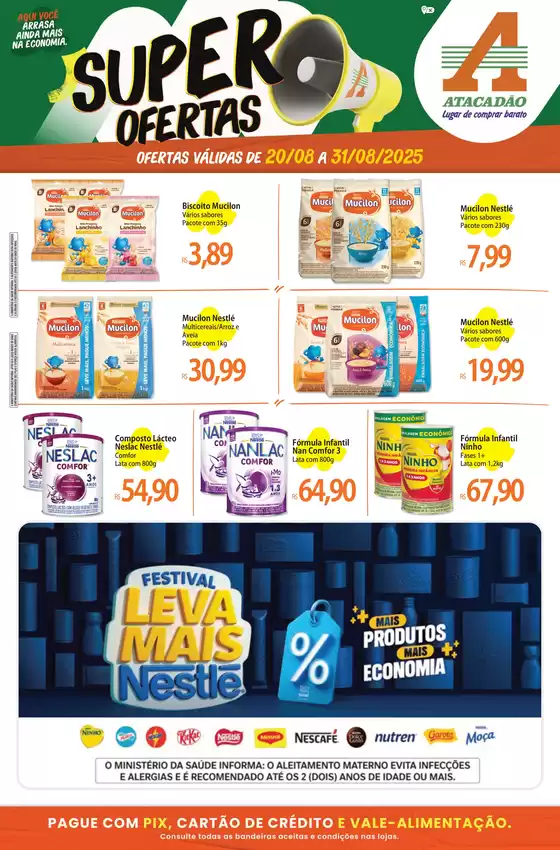 Ampla seleção de ofertas