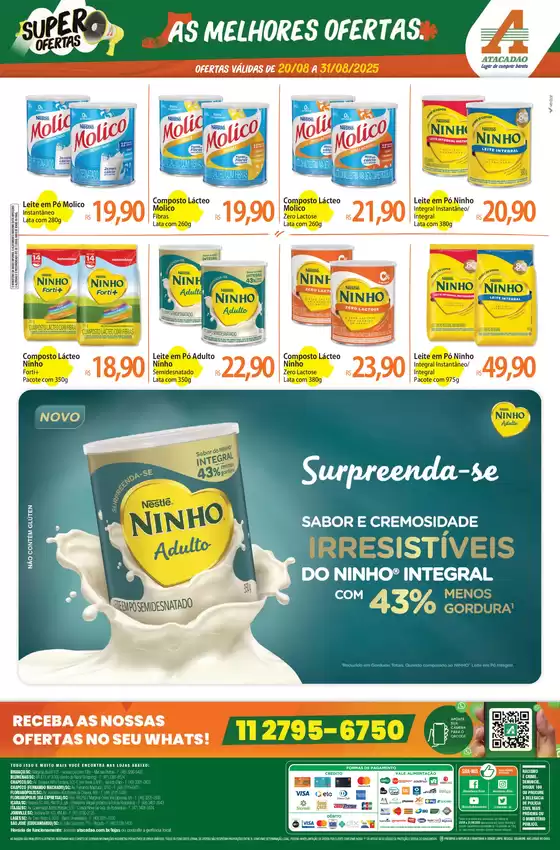 Ampla seleção de ofertas