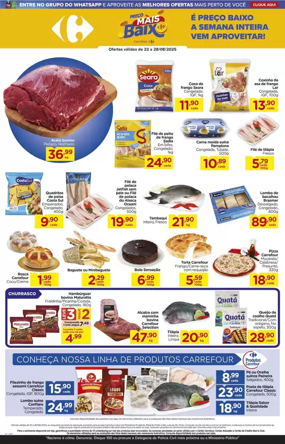 Ofertas exclusivas para nossos clientes