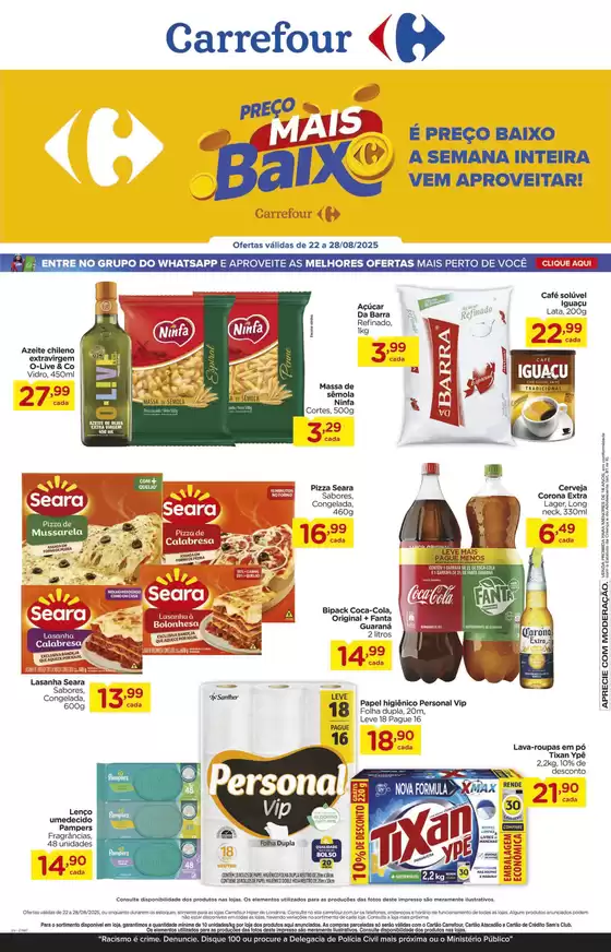 Catálogo Carrefour em Itabela | Ofertas exclusivas e pechinchas | 2025-08-25T00:00:00.000Z - 2025-08-28T00:00:00.000Z