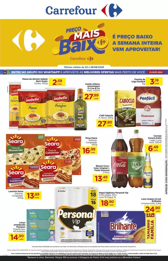 Catálogo Carrefour em Itabela | Melhores ofertas e descontos | 2025-08-25T00:00:00.000Z - 2025-08-28T00:00:00.000Z
