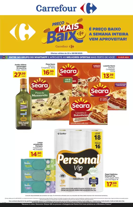 Ofertas especiais para você