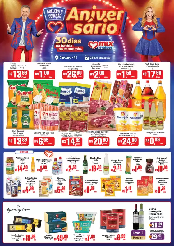 Grandes descontos em produtos selecionados