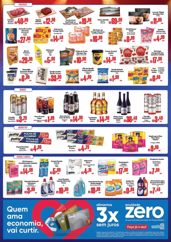 Grandes descontos em produtos selecionados