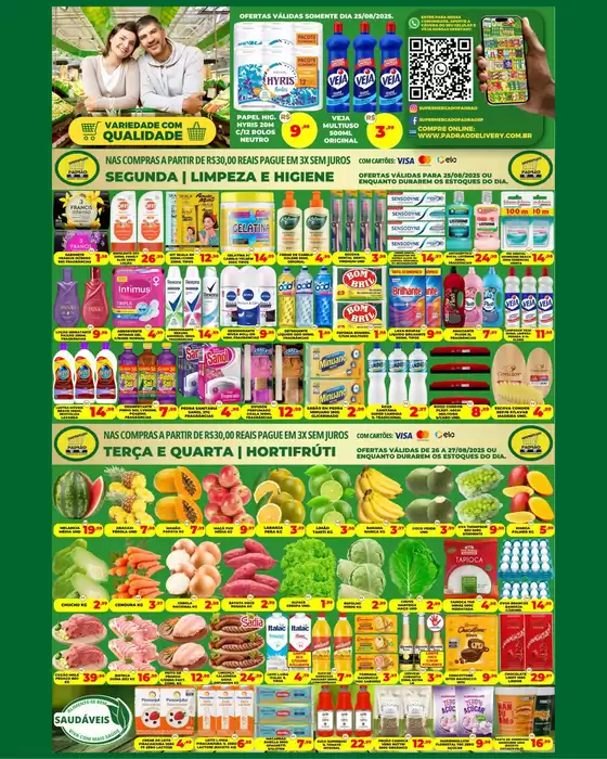 Encarte Supermercado Padrão