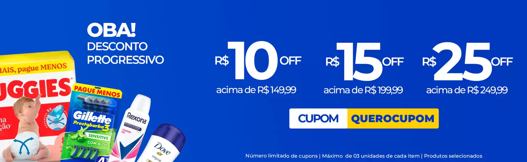 Ofertas especiais atraentes para todos
