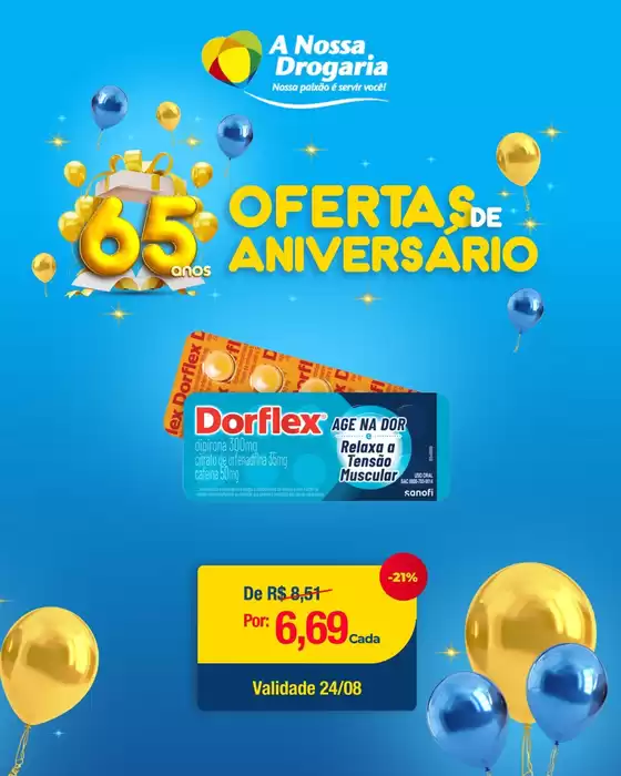 Catálogo A Nossa Drogaria em Balneário Camboriú | Ótima oferta para todos os clientes | 2025-08-26T00:00:00.000Z - 2025-08-29T00:00:00.000Z
