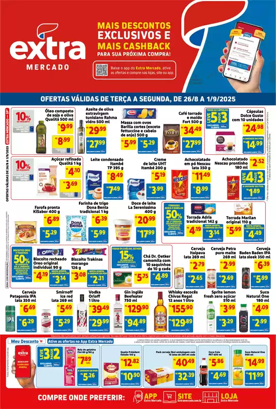 Catálogo Extra em Santos | Ofertas exclusivas para nossos clientes | 2025-08-26T00:00:00.000Z - 2025-09-01T00:00:00.000Z