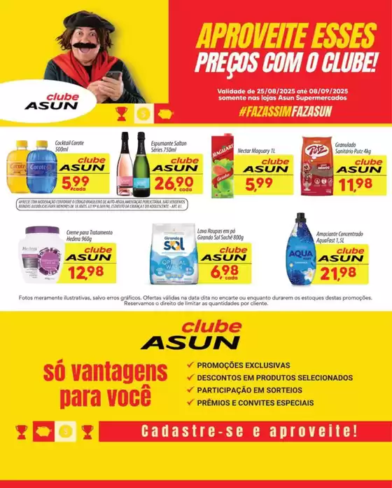 Descontos e promoções