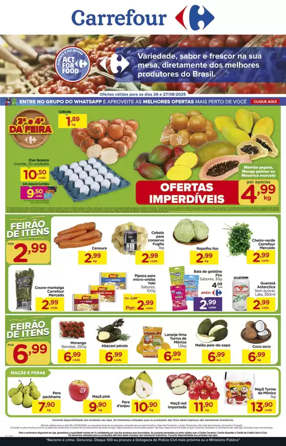 Descontos e promoções