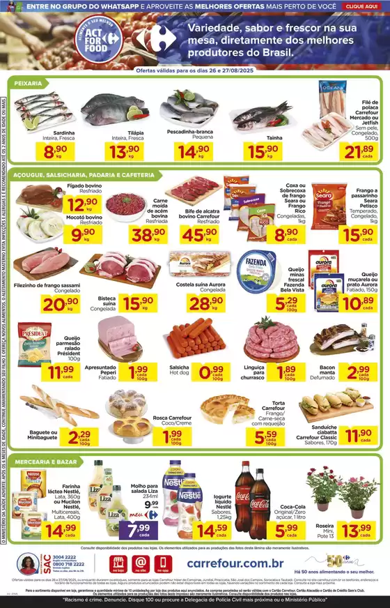 Descontos e promoções