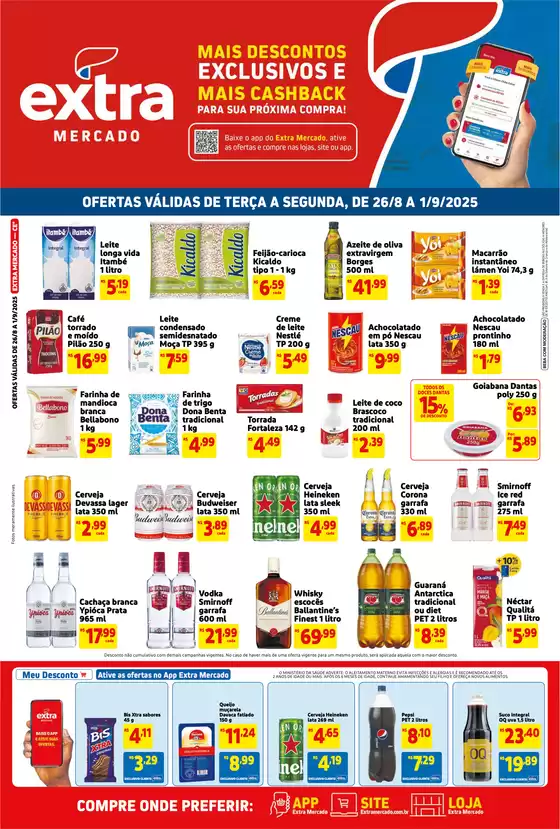 Descontos e promoções