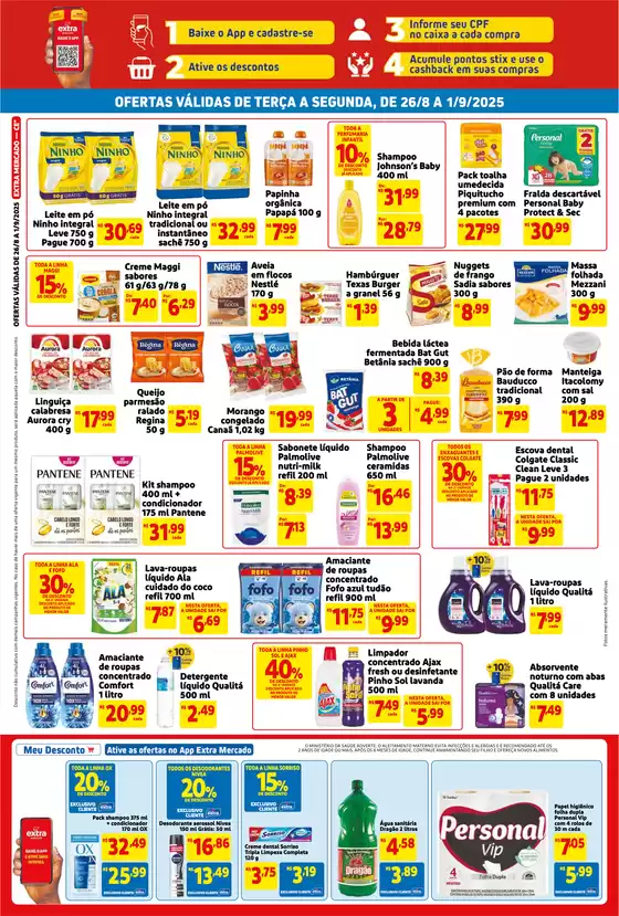 Descontos e promoções