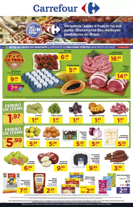 Pechinchas e ofertas atuais