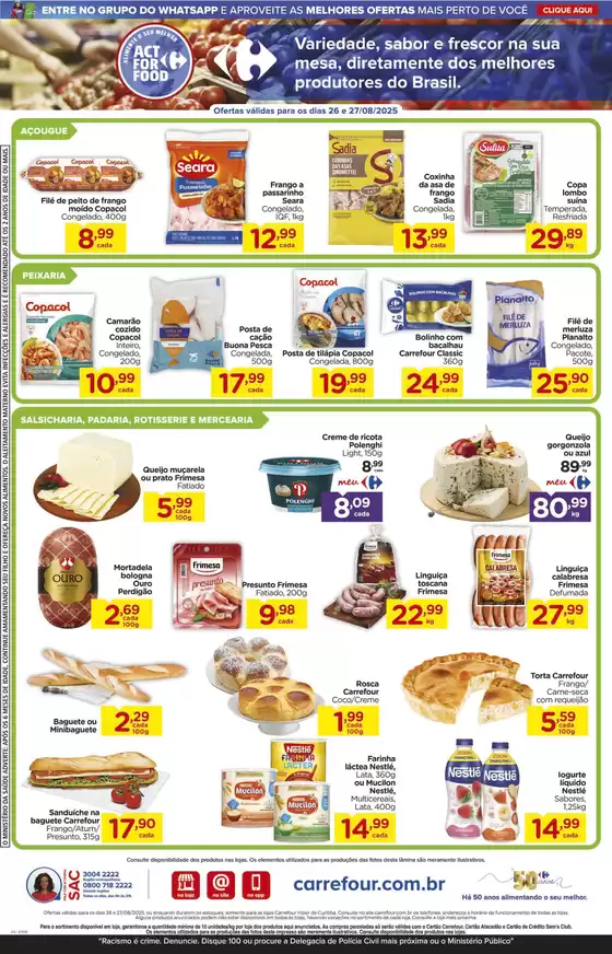 Pechinchas e ofertas atuais