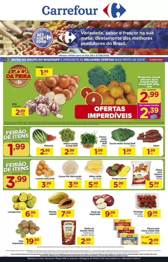 Ofertas exclusivas para nossos clientes