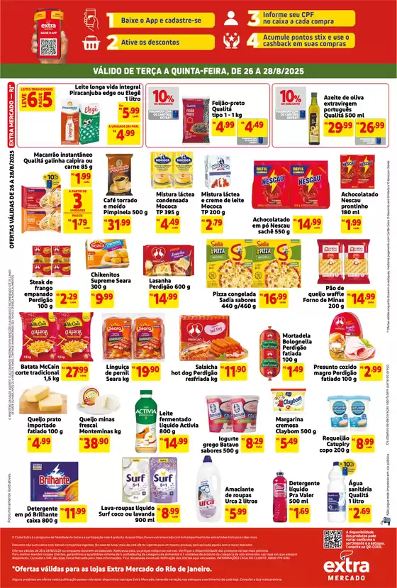 Pechinchas e ofertas atuais