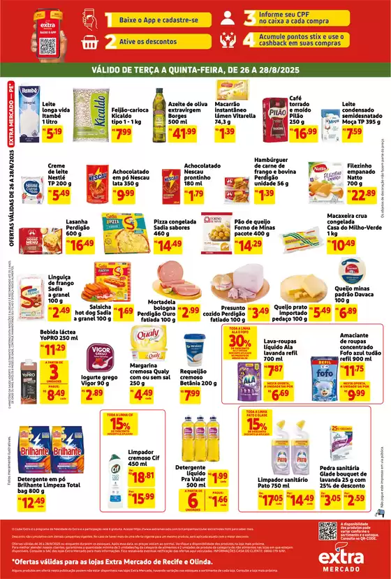 Ofertas exclusivas para nossos clientes