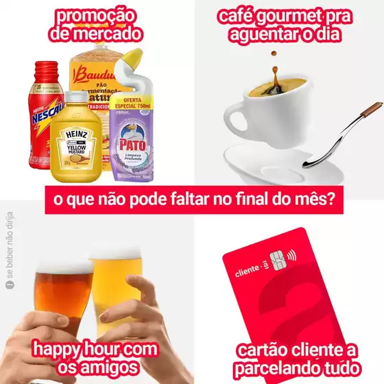 Ofertas exclusivas para nossos clientes