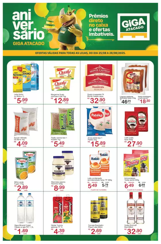 Catálogo Giga Atacado em Guarulhos | Grandes descontos em produtos selecionados | 2025-08-25T00:00:00.000Z - 2025-08-28T00:00:00.000Z