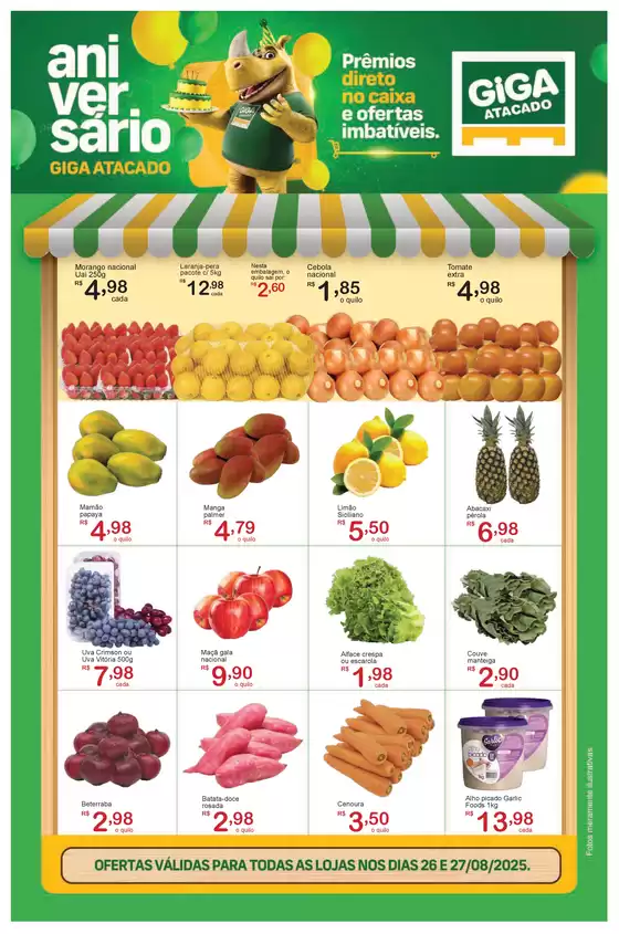 Ofertas e promoções atuais