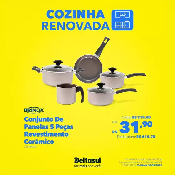 Catálogo Deltasul em São José dos Campos | Ofertas exclusivas | 2025-08-26T00:00:00.000Z - 2025-08-30T00:00:00.000Z