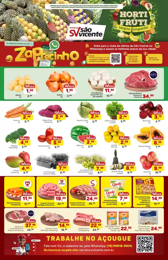 Catálogo Supermercados São Vicente em Piracicaba | Economize agora com nossas ofertas | 2025-08-26T00:00:00.000Z - 2025-08-27T00:00:00.000Z